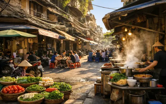 ハノイのグルメ・市場を味わい尽くす｜旧市街の食べ歩きとコーヒー文化を巡る体験5選